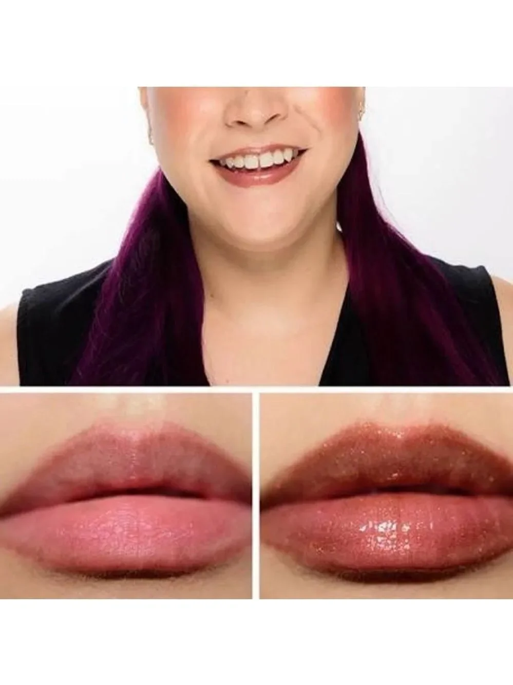 Marc Jacobs Enamored Lip Gloss Get Lucky Metallic Brown Full Size